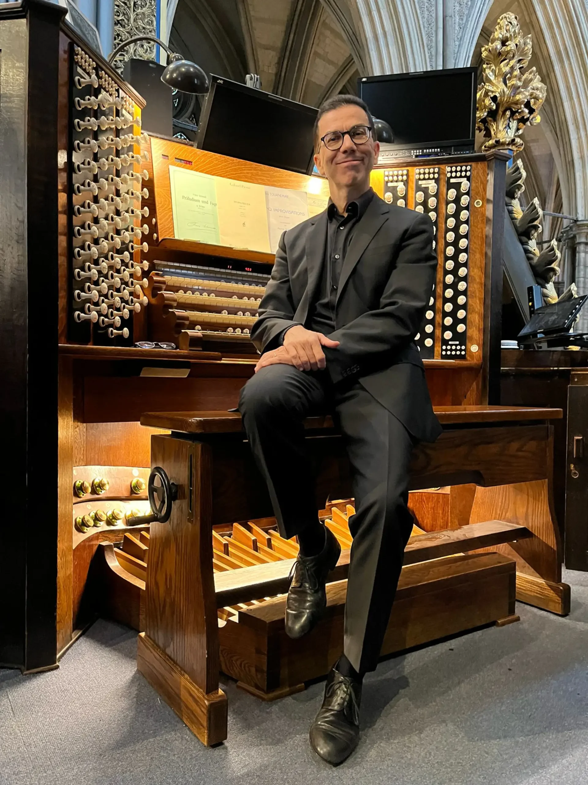 Mario Ciferri organista in concerto al Festival Organistico Internazionale